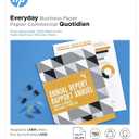 HP Everyday Business Paper, Glossy, 8.5x11 in, 32 lb, 150 sheets, works with laser printers (4WN08A)