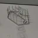 Corner Sink Organizer, Silver Stainless Steel Sponge Holder with Towel Bar, Self-Adhesive Kitchen Storage Rack