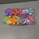 9Pcs Flower Claw Clips for Thick Hair - Hair Clips for Girls Gifts- Cute Hawaiian Flower Hair Clips for Women - Large Plumeria hair clips - Summer Beach Accessories for Women Girls