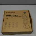 Fingerprint Keypad Deadbolt with Handle Set, Keyless Entry Door Lock, Door Locks for Front Door Lock Set, App Control, Auto Locking, Easy to Install, Matte Black