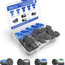 36Pcs Faucet Aerator Kit with 5 Sizes Aerator Key Removal Tools, Replacement Sink Tap Flow Restrictor Inserts for Bathroom and Kitchen, M16.5 M18.5 M21.5 M24 mm