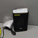 1500W PTC Space Heater Indoor with 80Oscillation, Thermostat, 12h Timer, Fast Heat, Eco Mode, Remote, Small Quiet Safe Room Electric Heater, Portable Desk Heat for Office Bedroom Home (Black)