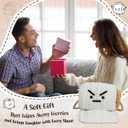 2 x Funny Gag Gifts for Men Women - Funny Handmade Toilet Paper Roll Crochet - Fathers Day Birthday Gag Gifts for Dad Husband Boyfriend, Weird Stuff Galentines Day Gifts for Friend Coworker Gift (Ivory  Poop Patrol)