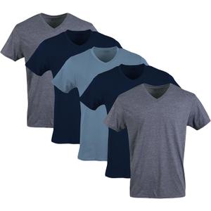Gildan Men's V-Neck T-Shirts, Multipack, Style G1103 (Large)