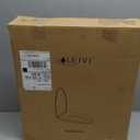 LEIVI Heated Toilet Seat with Built-in Side Control, Lid and Seat Soft Close, Auto Night Light, Easy Installation, Elongated