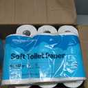 Amazon Basics 2-Ply Soft Toilet Paper, 30 Rolls (5 Packs of 6), 350 Sheets per Roll, Septic Safe, Equivalent to 185 Regular Rolls