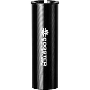 Alloy Bike Seatpost Reducer Shim, 100mm Length Aluminum Bicycle Reducing Sleeve Seat Post Tube Adapter for MTB,Mountain,City Bike,Road Bike (25.4 to 30.9mm)