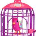 Little Live Pets - Lil' Bird & Bird Cage: Tiara Twinkles, New Light Up Wings with 20 + Sounds, and Reacts to Touch