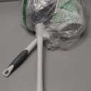Clorox Toilet Plunger and Bowl Brush Combo with Caddy, 6.75 x 7 x 19.5 in, White/Gray