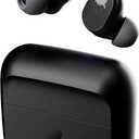 Skullcandy Mod Wireless Earbuds, Bluetooth Headphones, Up to 32 Hours Battery, Noise Isolating Fit, Sweat and Water Resistant, Microphone for iPhone Android - True Black