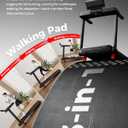 Abonow Foldable Treadmill for Home Small with Incline - 3.0HP Quiet Walking Pad Treadmill with Handles, 300LBS Capacity, Home Office 3-in-1 Portable Treadmills for Running Jogging Walking