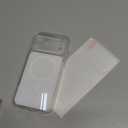 TAURI Original Design for iPhone 17 Pro Max Case, Compatible with MagSafe with Screen Protector, Anti-Yellowing Military-Grade Protection Shockproof Magnetic iPhone 17 ProMax Case, Clear White