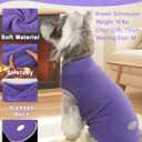 4 x XPUDAC 4 Pieces Fleece Dog Sweaters Vest Warm Winter Dog Clothes for Small Medium Large Dogs Girl Soft Pullover Doggie Sweatshirt Puppy Cold Weather Jacket, 510-vest-XL