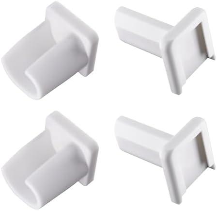 819091 Refrigerator Shelf Support Kit, Fit for Whirlpool, Maytag, KitchenAid, Jenn-Air, Amana, Magic Chef, Admiral, Norge, Roper Refrigerator| 819091 Freezer Stud Kit Replaces 1115911 946357 946358
