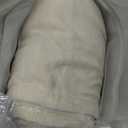 Bare Home Polar Fleece Blanket - Full/ Queen - Oyster - Warm & Cozy - Premium Fleece Throw for Bed, Sofa, Camping, Travel and Cold Nights - Lightweight Blanket (Full/ Queen, Oyster)