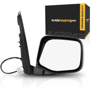For Honda Odyssey 2011 2012 2013 Door Mirror Passenger Side | Manual Folding | Power | Heated | Light Textured | EX/EX-L Model | Replacement For 76200TK8A11ZA | HO1321263