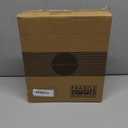 Americanflat 8x10 Shadow Box Frame with Shatter-Resistant Glass - Use as 6x8 Frame with Mat or 8x10 Without Mat - Silhouette Collection - White with Soft Felt Back