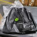 Waterproof Backpack for Men and Women - Roll-Top Floating Dry Bag Backpack for Kayaking, Rafting, Boating, Beach (Black), Black, 35 l, Fashion