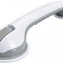 Grab Bars for Shower Handle Shower Grab Bars for Seniors Safety 2 Pcs 16.18 Inch Elderly Suction Cup Bathtubs and Showers Toilet Handles for Elderly Safety Walls Bathroom Tub Handles Hand Rail
