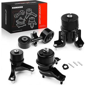 A-Premium Set of 4 Engine Motor Mount and Transmission Mount and Torque Strut Mount Kit Compatible with Toyota Camry 2002 2003 2004 2005 2006 L4 2.4L Sedan, Automatic Transmission