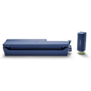 FoodSaver Handheld+ 2-in-1 Vacuum Sealing System, Handheld and Countertop Vacuum Sealer, Matte Indigo Blue