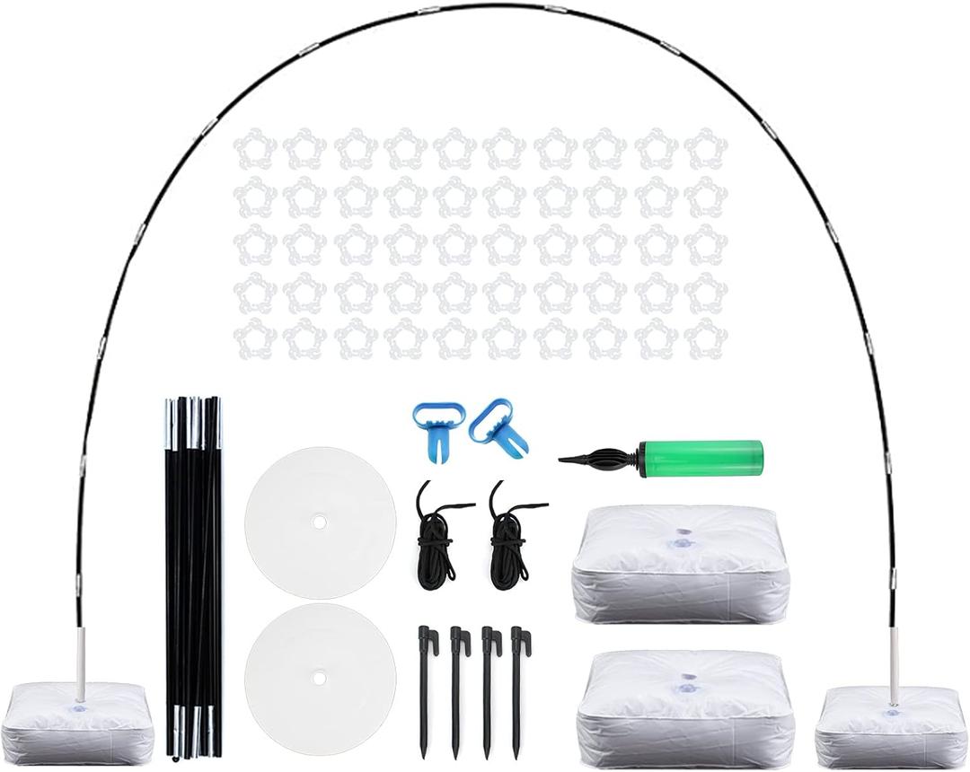 Balloon Arch kit with Base, 9Ft Tall &10Ft Wide Adjustable Balloon Arch Stand Party Backdrop Decoration Tool for Wedding Birthday Baby Shower Halloween Christmas Party