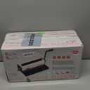 Rayson TD1202R Wire Binding Machine, 3:1 Pitch Round Hole Coil Binder Hole Punch, Compatible with Wire, Spiral, and Click Binding Spines, 32-Hole Punch, Punches 12 Sheets, Binds 120 Sheets