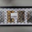 DUENPY 8x20 Collage Frame For 4 4x6 Photos Black, 8x20（4x6 opening）