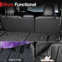 Houclemic Kick Mats for 2016-2022 Honda Pilot 8 Passengers (No Elite Models) Car Mat Accessories, 2nd Kick Mats for 2022 Honda Pilot Accessories
