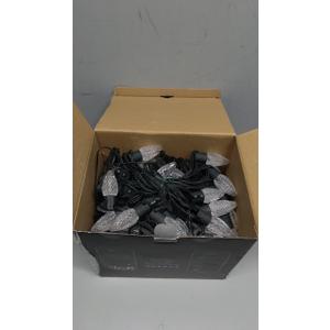 Brightown Smart C9 Christmas Lights Outdoor, 150 LED Christmas Color Changing Fairy Lights App Control, Music Sync, RGB, Shatterproof Connectable C9 String Lights for Tree House Indoor Xmas Decor (99 Ft)