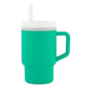 Infantino My 1st Tumbler  Adorable Miniature Tumbler with Leak-Resistant Straw and Toddler-Friendly Handle, Encourages Hydration, Easy to Clean, 9 fl. oz, Alpine