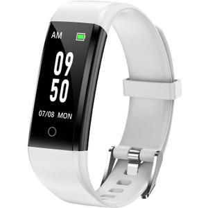 GRV No Bluetooth Pedometer Watch Fitness Tracker No Phone Needed, Step Counter Calories/Sleep Tracker for Walking Running for Men Women Waterproof (Gray)