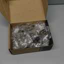 Chibery 20 Pack 1-1/4" 4D Overlay Soft Close Concealed Hinges for Face Frame Door, Control Closing Speed, Smooth Slow Self Close Hinges, Satin Nickel, 105 Open Angle Stainless Steel Cabinet Hinges