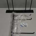 2Pack Folding Chair Storage Rack, Chair Hangers for Garage Wall, Garage Tool Organizer Wall Mount, Heavy Duty Garden Tool Holder for Hanging Shovel Rake Broom Ladder