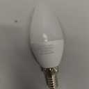 MAXvolador E12 LED Candelabra Light Bulbs 60W Equivalent, Daylight White 5000K 600 Lumen Chandelier Bulb, 6W B11 Candle Base, Non-Dimmable, Pack of 6