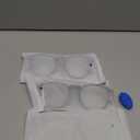 IBOANN Iconic Blue Light Glasses for Woman - Computer Glasses up to 99% Blue Light Blocking - Anti Eyestrain & UV Glare (B119 Light Black & Leopard Yellow Mix& Tranparent)