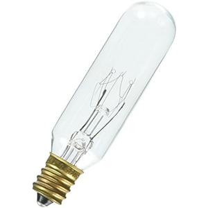  Westinghouse 0388200, 15 Watt, 130 Volt Clear Incand T6 Light Bulb, 1500 Hour 100 Lumen, 2 pack 