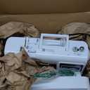 Brother SE700 Sewing and Embroidery Machine, Wireless LAN Connected, 135 Built-in Designs, 103 Built-in Stitches, Computerized, 4" x 4" Hoop Area, 3.7" Touchscreen Display, 8 Included Feet, White