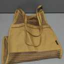 Tainehs Beach Mesh Tote Bag for Women, Large Travel & Pool Bag, Lightweight Vacation Cruise Tote (Inside Out Flip to Use)