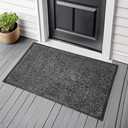 Southernway Dirt Trapper Entryway Rug for Indoor/Outdoor, 24" x 36" Doormat, Heavy Duty Water Absorbant Non-Slip Floor Mat, Machine Washable Welcome Mat, Dog Mat for Muddy Paws Floor Rug