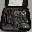 Drone with Camera for Adults, 2K HD FPV Drones with Upgrade Altitude Hold, One-Key Take Off/Landing, Speed Adjustment, Headless Mode, 2 Batteries, Toys Gifts for Teen Boys Girls, Beginner (BlackOrbage)