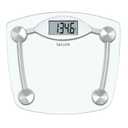 Taylor Digital Bathroom Scale, Body Weight Scale, Instant On and Off, 400 lb Capacity, Sturdy Clear Glass with Chrome-Finish Base