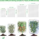 afzdby Garden Mesh Netting with Drawstring,Plants Cover Protection from Anti Birds,Bugs,Cicadas,and Insects-Pest Barrier Bag for Blueberry Bushes,Citrus,Tomatoes,Vegetables,Fruit Tree and Orange