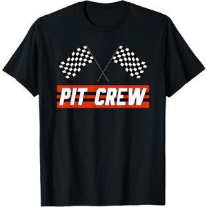Pit Crew Race Car - Hosting Parties T-Shirt 2X
