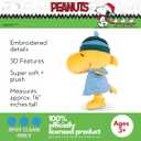 Peanuts Woodstock Winter Coat Holiday & Christmas Bedding Super Soft Plush Cuddle Pillow Buddy, (Officially Licensed Product) by Franco (Standard)