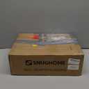 Snughome 10-30 Gallon Fish Tank Stand, Aquarium Stand 2-Tier Storage Shelves, Heavy Duty Terrarium Stand for Home Office Fish Tank Shelf, 30" L x 11.8" W x 30.7" H, Rustic Brown