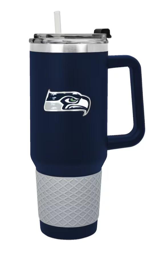 Seattle Seahawks 40oz, Colossus Travel Mug