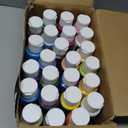 Artkey Acrylic Paint Set, 24 Colors 2 oz/59 ml Acrylic Paint Kit for Professional Artists & Beginners  Craft & Art Supplies for Canvas, Wood, Fabric, Rock, Leather, Ceramic, Glass, Easter Egg