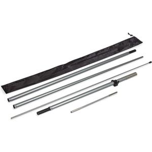 Vispronet Premium Large Feather Flag Pole Set  Swooper Flag Pole Set Includes (5) Poles, (1) Carrying Bag  Fits 2.6ft x 11.2ft Feather Flags (No Flag Included, Pole Set Only)
