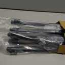 Lightweight Aluminum Flip-Chart Presentation Easel (2-Pack, Black)